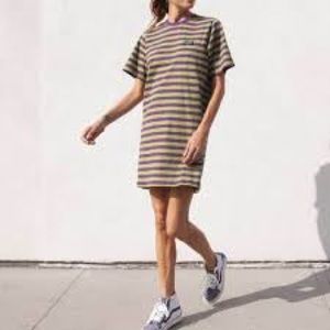 SOLD Stüssy Green and Purple Murray Dress